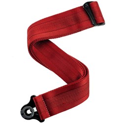 D'Addario Auto Lock Nylon Guitar Strap (Blood Red)