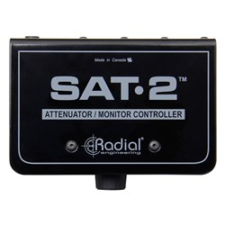 Radial SAT2 Stereo Audio Signal Attenuator & Monitor Controller