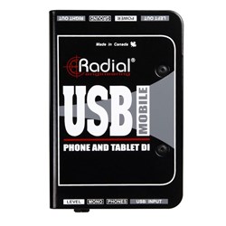 Radial USB-Mobile Tablet & Smartphone DI / Direct Box