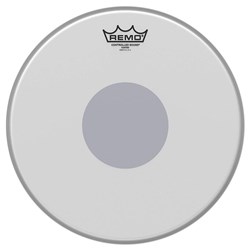 Remo CS-0113-10 Controlled Sound Coated Black Dot Drumhead Bottom Black Dot, 13"