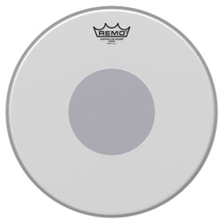 Remo CS-0114-10 Controlled Sound Coated Black Dot Drumhead Bottom Black Dot, 14"