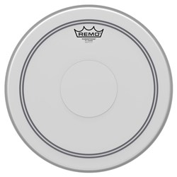 Remo P3-0114-C2 Powerstroke P3 Coated Drumhead - Top Clear Dot, 14"