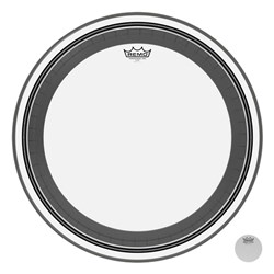 Remo PR-1320-00 Powerstroke Pro Clear Bass Drumhead w/ Falam Patch 20"