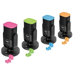 Rode NT-USB Mini Compact Studio Quality USB Mic Pack w/ Mics & Free Coloured ID Caps