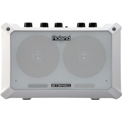 Roland Mobile BA Portable Battery Powered Amp (White)