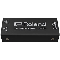 Roland UVC-01 HDMI to USB 3.0 Video & Audio Capture for Live Streaming & Recording