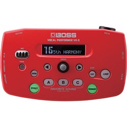 Boss VE-5 Vocal Performer (Red)