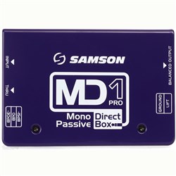 Samson MD1 Pro Mono Passive Direct Box