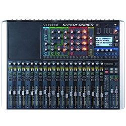Soundcraft Si Performer 2 24-Input Digital Console w/ Automated Lighting Controller