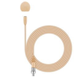 Sennheiser MKE Essential Omni Lavalier Microphone w/ 3-Pin Lemo Connector (Beige)