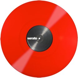 Serato Performance Vinyl: PAIR Red Coloured