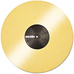 Serato Performance Vinyl: PAIR Yellow Coloured