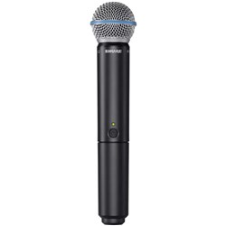 Shure BETA58A Dynamic Vocal Mic w/ BLX2 Handheld Transmitter (M17)