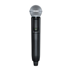 Shure GLXD2+ / SM58 Digital Wireless Dual Band Handheld Transmitter w/ SM58 Vocal Mic