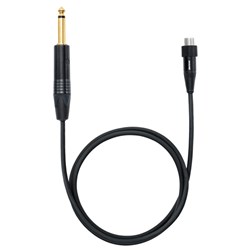 Shure WA305 4-Pin Mini TA4(F) to TS Instrument Cable for Body-Pack Transmitters (3ft)