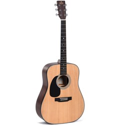 Sigma DM-1L Left-Hand Acoustic Guitar w/ Solid Sitka Spruce Top