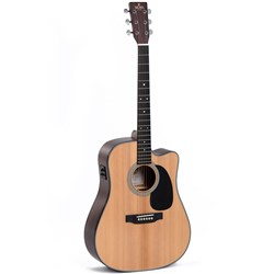 Sigma DMC-1E Acoustic Guitar w/ Solid Sitka Spruce Top Cutaway & Pickup