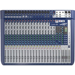 Soundcraft Signature 22 Analog Mixing Console w/ USB & Lexicon Effects