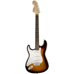 Squier Affinity Left-Handed Stratocaster (Brown Burst, Rosewood)