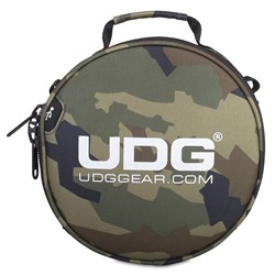 UDG Ultimate DIGI Headphone Bag (Black Camo / Orange Inside)