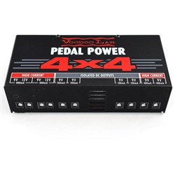 Voodoo Lab Pedal Power 4 x 4 Isolated Isolated Power Supply for High-Current & 9 Volt