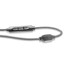 V-Moda Speak Easy 3-Button Cable for Crossfade Series Headphones (Grey)