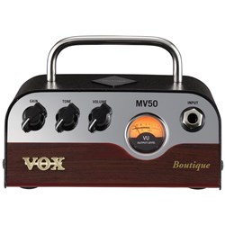 Vox MV50 Boutique Nutube Class D Mini Guitar Amp Head 50w-4 Ohms, 25w-8 Ohms, 12.5w-16 Ohm