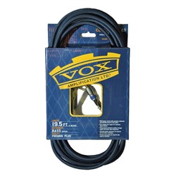 Vox VBC19 Class A Bass Guitar Cable - 19ft (Blue)