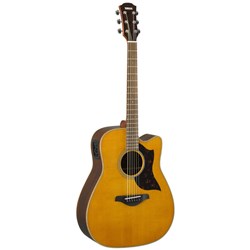 Yamaha A1R Modified Dreadnaught Acoustic Electric Guitar w/ Cutaway (Natural)