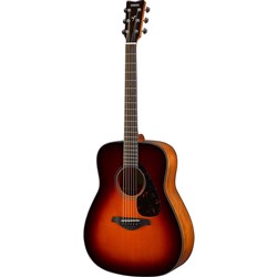 Yamaha FG800 Acoustic Dreadnought Solid Spruce Top (Brown Sunburst)