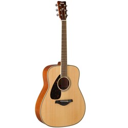 Yamaha FG820 Left-Hand Acoustic Guitar w/ Solid Spruce Top (Natural)