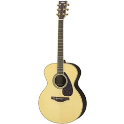 Yamaha LJ6 ARE - Medium Jumbo Acoustic Guitar w/ Pickup (Natural) inc Hard Bag
