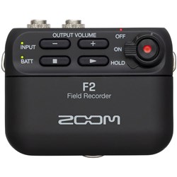 Zoom F2 Field Recorder & LMF-2 Lavalier Mic