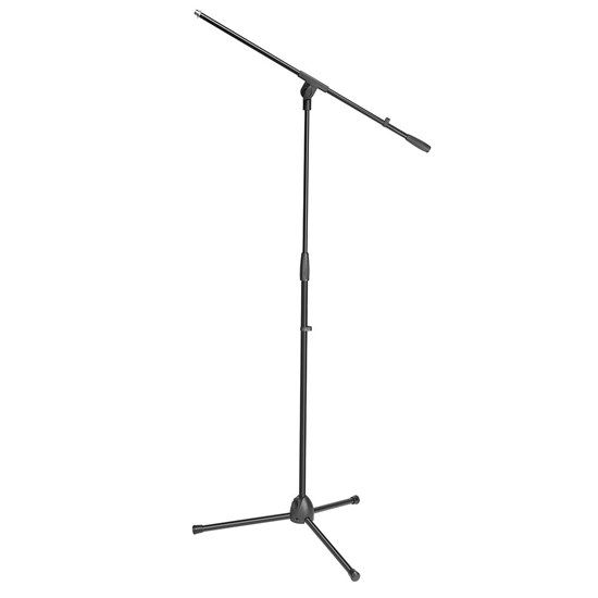 Adam Hall S5BE Microphone Stand Black w/ Boom Arm