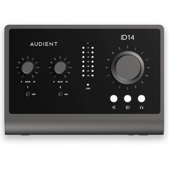 Audient iD14 MKII 10-In/6-Out Professional Audio Interface