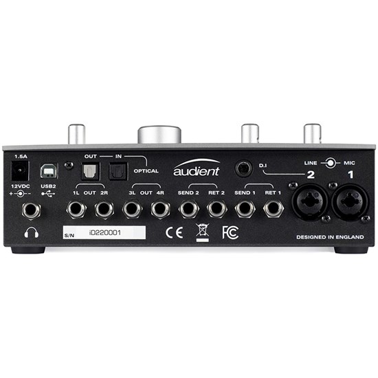 Audient iD22 10-In/14-Out High Performance Audio Interface & Monitor Controller