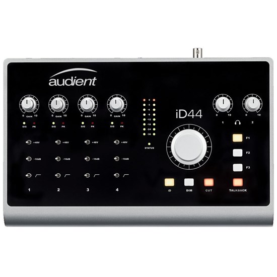 Audient iD44 20-In/24-Out High Performance Audio Interface & Monitor Controller