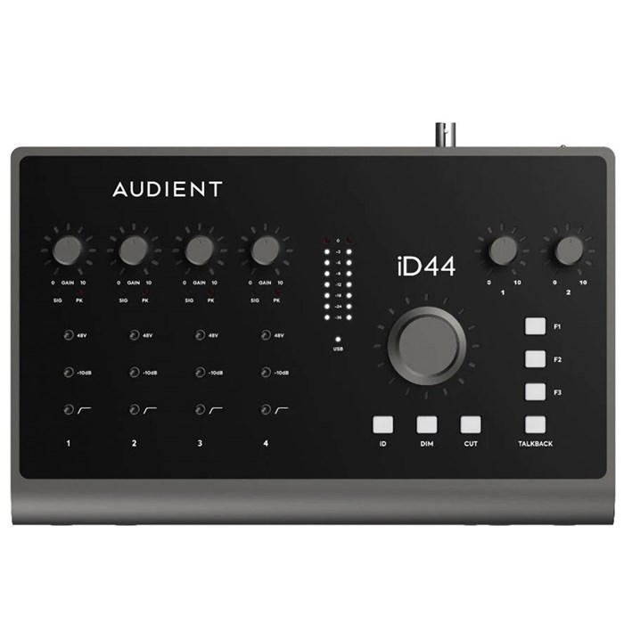 Audient iD44 MKII 20-In/24-Out High Performance Audio Interface & Monitor Controller