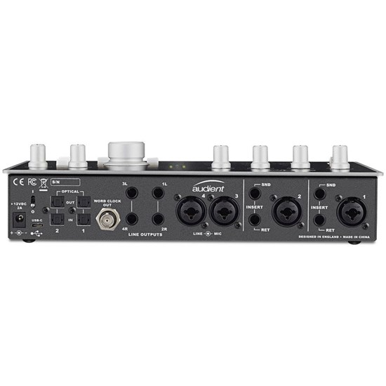 Audient iD44 20-In/24-Out High Performance Audio Interface & Monitor Controller