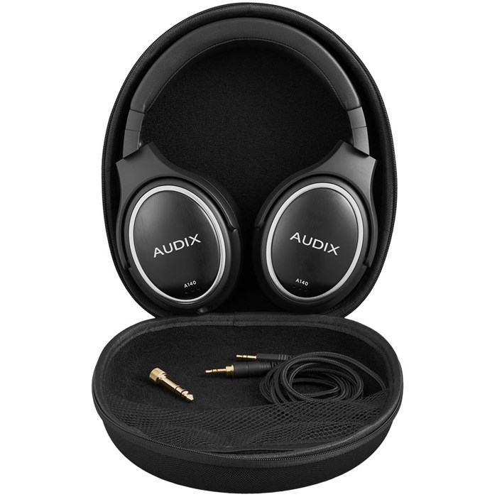 Audix A140 High Fidelity Headphones w/ Case & 18m Cable