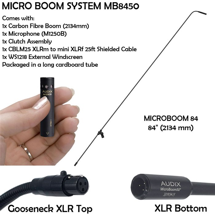 Audix MB8450-HC MicroBoom System 84