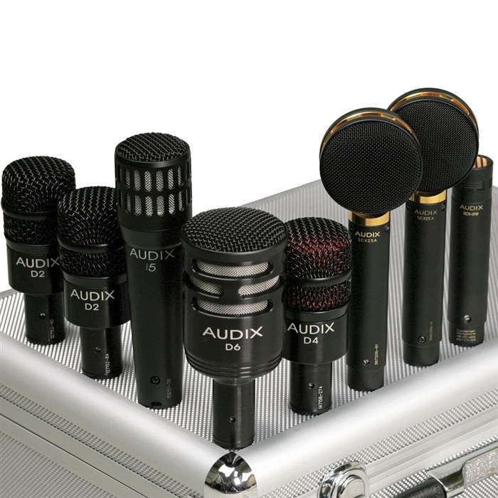 Audix STE8 Premium 8 Piece Studio Microphone Package