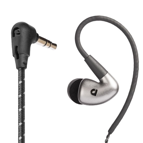 Audiofly AF120 MK2 In-Ear Monitors w/ Super-Light Twisted Cable (Silver)
