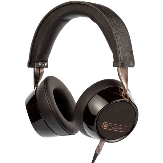 Audiofly AF240 Over-Ear Headphones w/ Mic for Smartphones (Black)