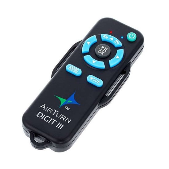 AirTurn DIGIT III Bluetooth Wireless Remote for Computers & Portable Devices