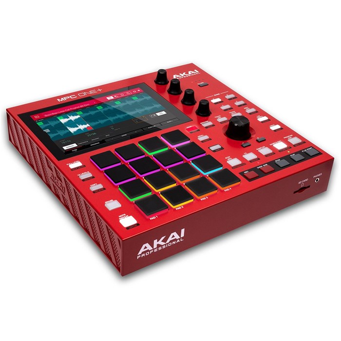 Akai MPC One Plus Standalone Music Production Center w/ Wifi & Bluetooth (Red)