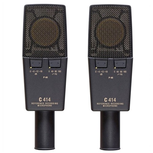 AKG C414XLSST Stereo Matched Pair Of Condenser Mics