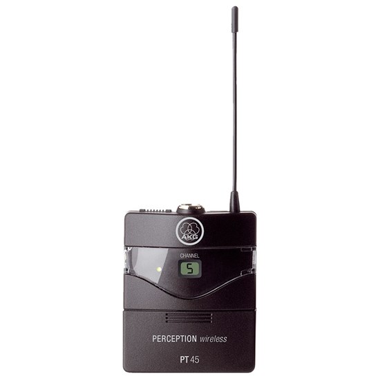 AKG PT45 High-Performance Wireless Body-Pack Transmitter for WMS45 System (Band A)