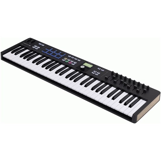 Arturia KeyLab Essential 61 MK3 Universal MIDI Controller Keyboard (Black)