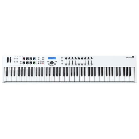 Arturia KeyLab Essential 88 USB/MIDI Controller Keyboard (White)